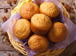 orange yogurt muffins